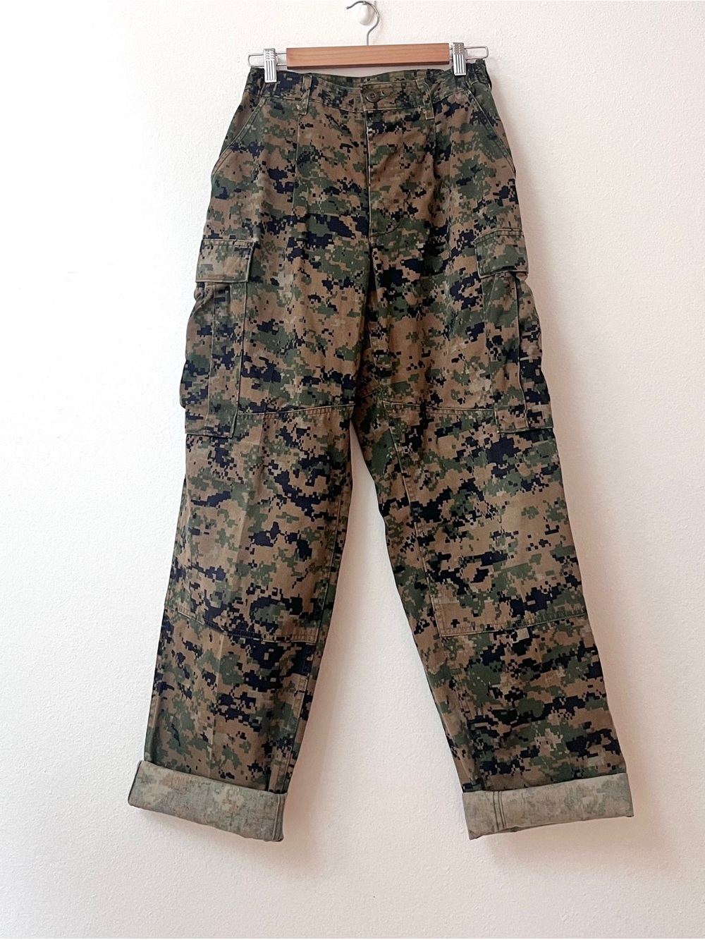 Marines Woodland Digital Camo Cargo Pants MARPAT Trousers